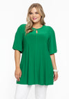 Tunic wide bottom circle sleeve DOLCE - green