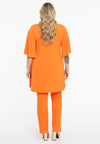 Tunic wide bottom circle sleeve DOLCE - orange - #3