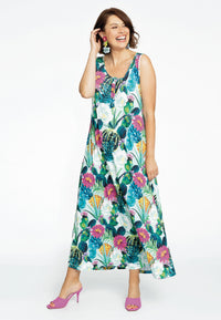 Maxi dress PINEAPPLE - light blue - #1