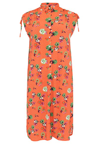 Jurk met strikjes AZALEA - orange - #3