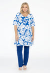 Tunic wide bottom AMARYL - indigo - #1