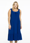 Sleeveless dress frill strap DOLCE - indigo - #2