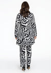 Tunic wide bottom ZEBRA - black - #3