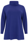Pullover high neck DIAGONAL - purple - #4
