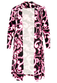 Cardigan long DAKOTA - black - #4