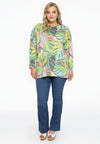 Pullover SPLIT LEAVE - pink - #1