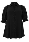 Blouse Puffsleeve Dolce - black - #4