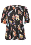 Tunic circle sleeves DOLLS - black - #1
