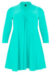 Tunic wide bottom DOLCE - turquoise - #4