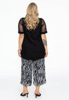 Tunic flare eyelets - black - #3