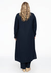 Blouse long LINEN - blue - #3