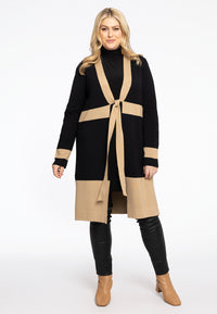 Cardigan Knot Knitted - black - #2