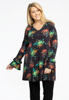 Tunic Wide Bottom Frill Cuff MEDUSA - black - #2