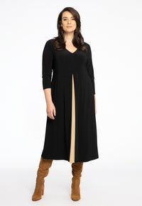 Dress contrast DOLCE - black - #1