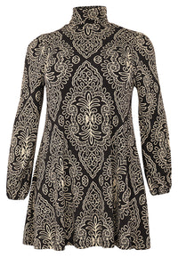 Tunic high neck SANSA - black - #4