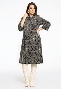 Dress high neck SANSA - black - #1