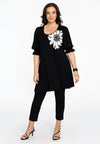 Tunic wide bottom GEMMI - black - #1