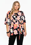 Tunic belt HIBISCUS - black - #2