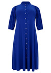 Dress smock shoulder DOLCE - indigo - #4