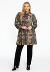 Tunic wide bottom BOA - brown - #1