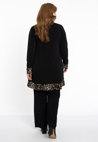 Tunic leo collar - black - #3