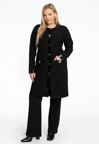 Trousers bootleg RIB - black - #4