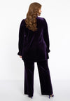 Trousers long VELOURS - purple - #2