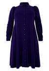 Dress puff sleeve DOLCE - purple - #4