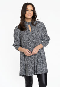 Tunic wide bottom NOVA - black - #1