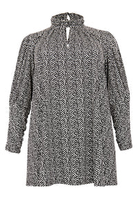 Tunic wide bottom NOVA - black - #4