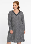 Dress A-line NOVA - black - #1
