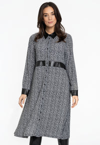 Dress waist tape NOVA - black - #1