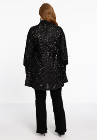 Tunic wide bottom PAILLET - black - #3