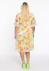 Dress ruffle LIME - bright green - #3