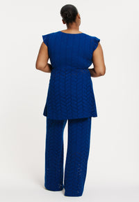 Tunic ajour MARE - indigo - #3