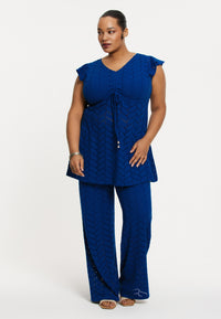 Tunic ajour MARE - indigo - #2