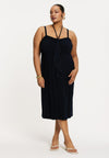 Dress spaghetti DOLCE - blue