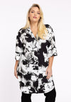 Blouse-dress HANNELORE - black