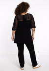 Tunic A-line DOLCE HANNELORE - black