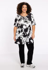 Tunic wide bottom HANNELORE - black