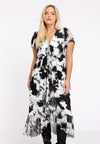 Dress frills HANNELORE - black
