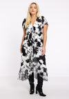 Dress frills HANNELORE - black