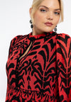Dress IKAT - red - #1