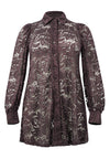 Blouse LACE - brown - #3