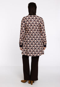 A-line blouse GOCCIA - purple - #2