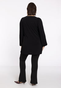 A-line tunic DOLCE PLISSE - black - #3