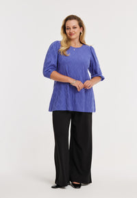 Tunic flare ROMBO - light purple - #5