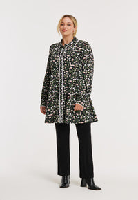 Blouse wide bottom GAROFANI - black - #2