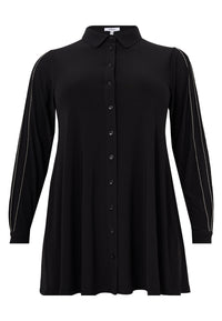 Blouse wide bottom DOLCE - black - #4