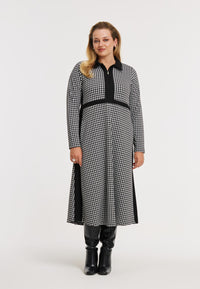 Dress CHECK - black - #1